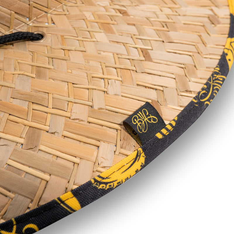 Straw Hat Backyard Chillin' Logo